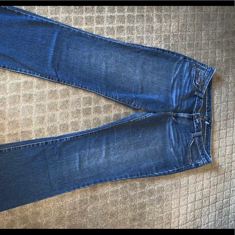 Boot cut denim jeans